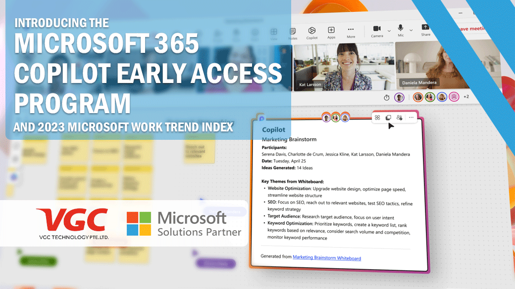 Introducing the Microsoft 365 Copilot Early Access Program and 2023 Microsoft Work Trend Index